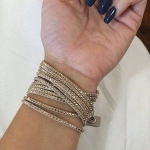 Swarovski wrap bracelet